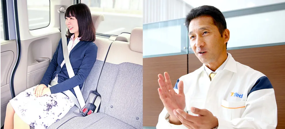 Interview of the development members and the person who sits in the rear seat of the Honda N-BOX