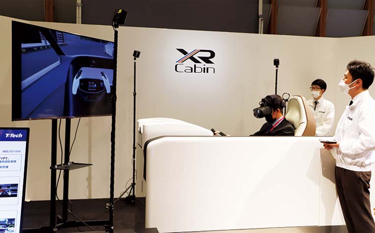 Proposing next-generation technology with XR Cabin