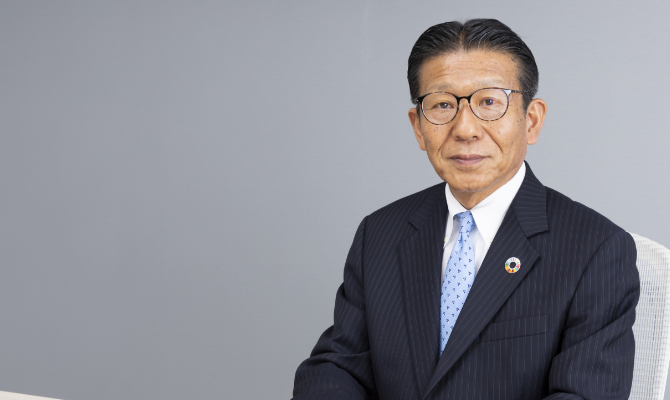 Photograph of REPRESENTATIVE DIRECTOR, PRESIDENT
							Masanari Yasuda