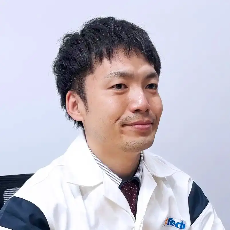 PL（プロジェクトリーダー）である赤井の写真