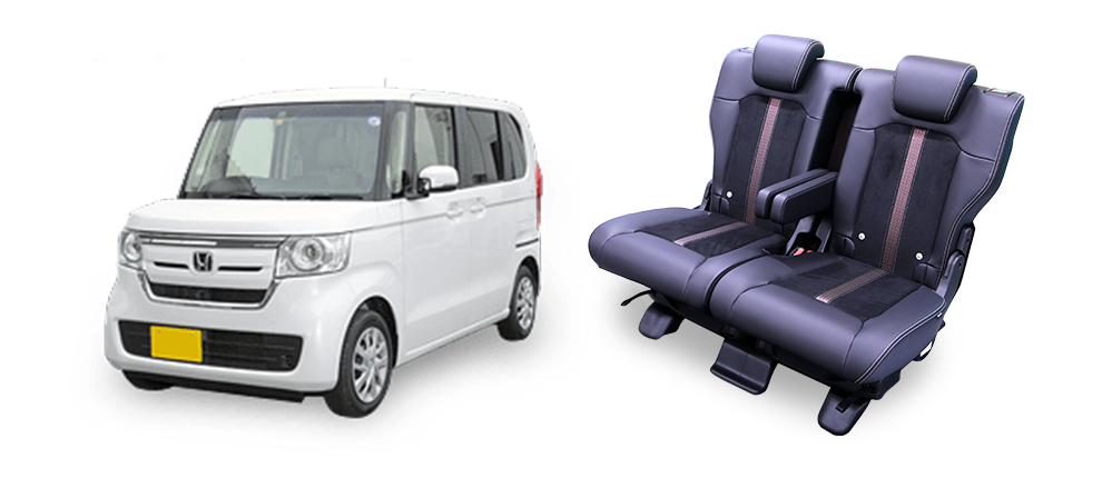 Photos of Honda N-BOX and rear seats