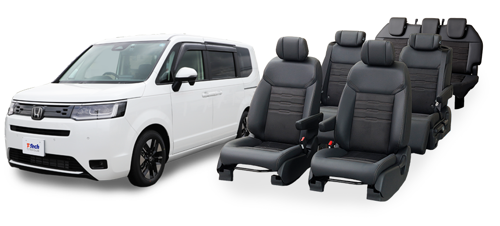 Photos of Honda Step Wagon and Seats