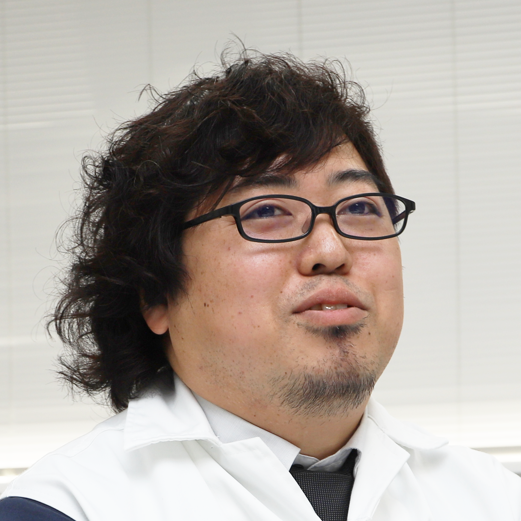 Photo of Takahashi, who is in charge of merchantability verification