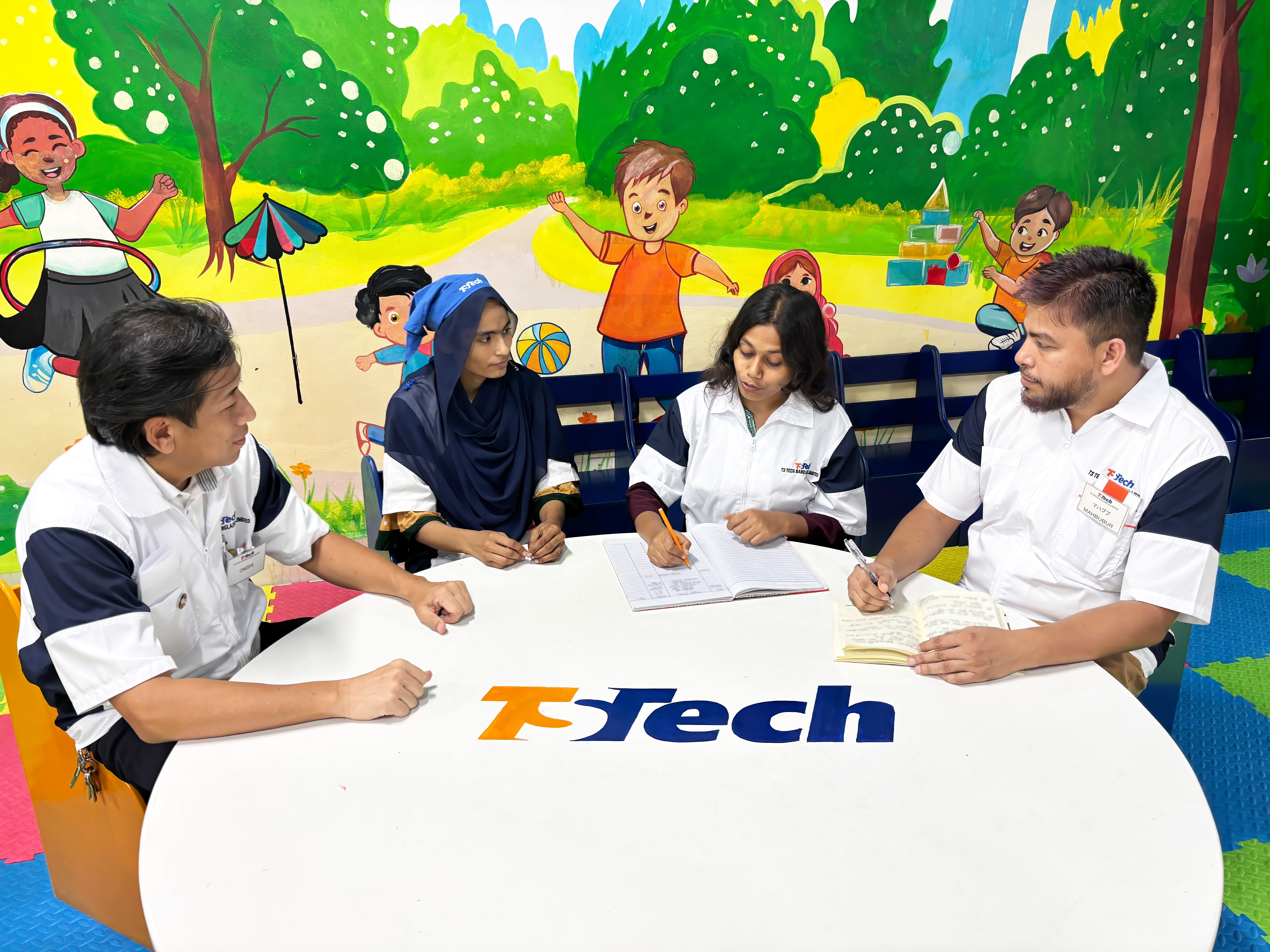 Four employees of TSBD