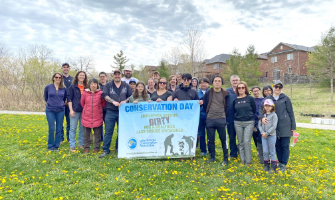 Volunteer tree-planting activities in Canada
