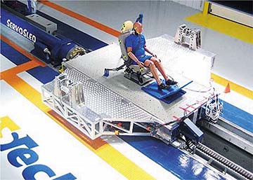 High performance dynamic sled tester