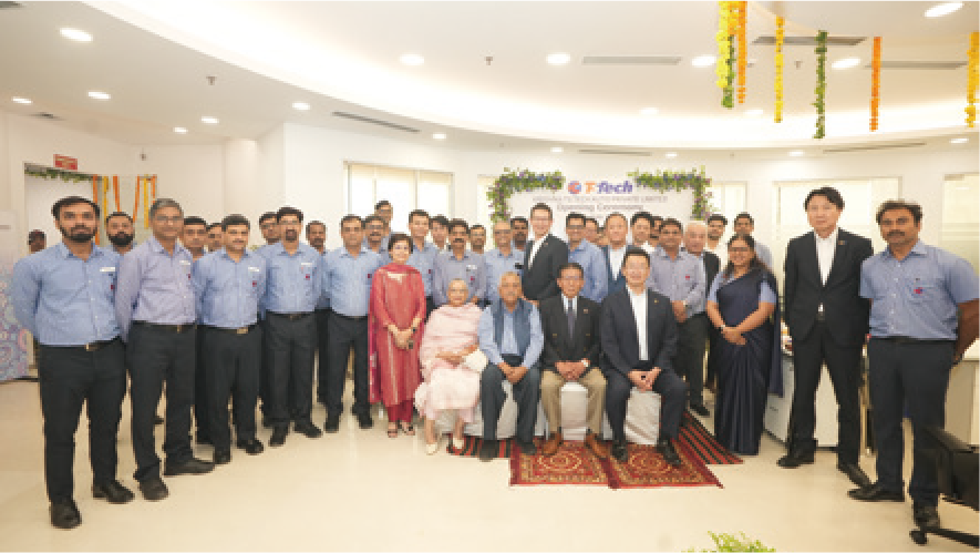 Opening ceremony for joint venture with the Krishna Group