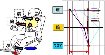 デジタル化された体の動きのイメージ