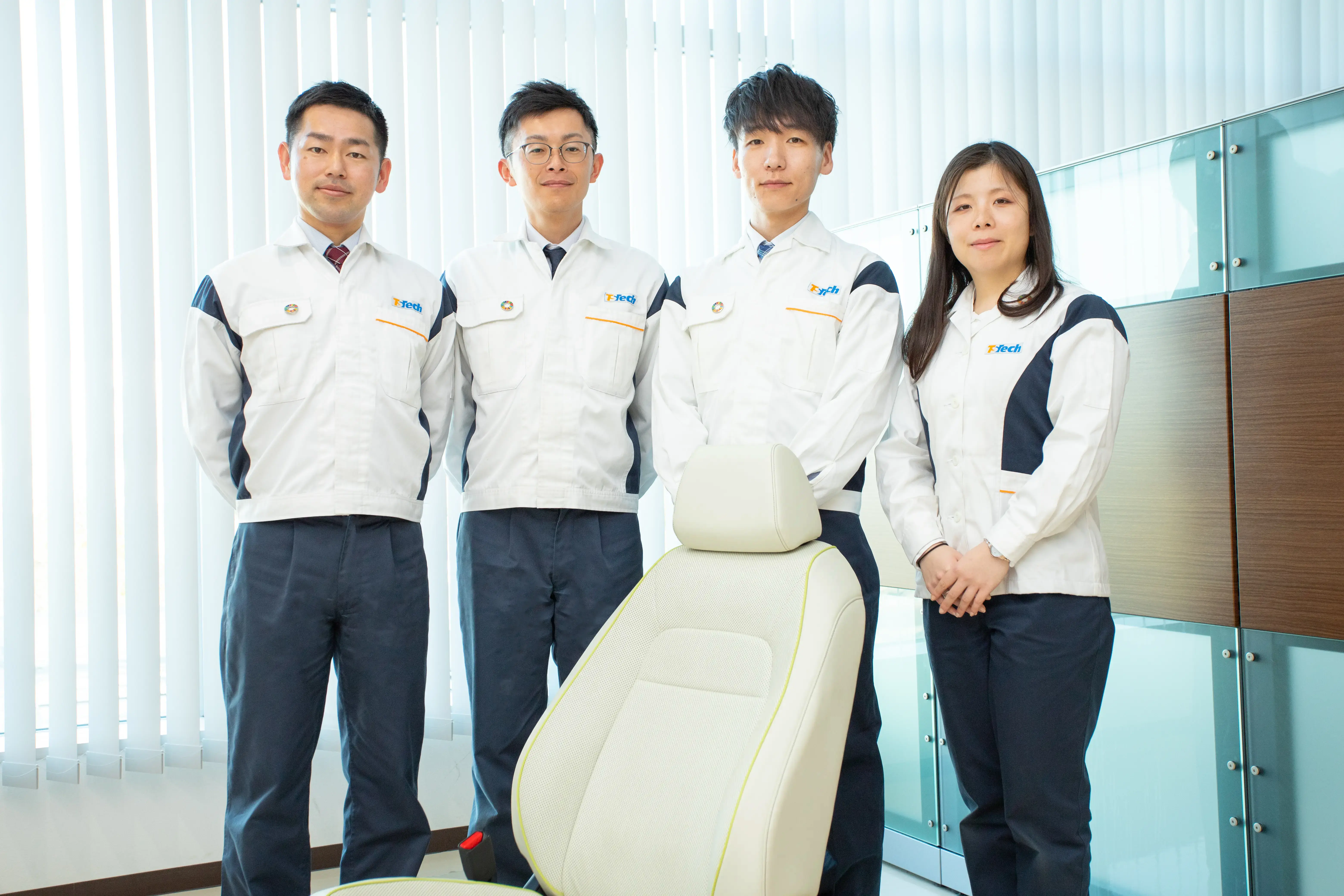 ヘルスケアシートと4名の開発者