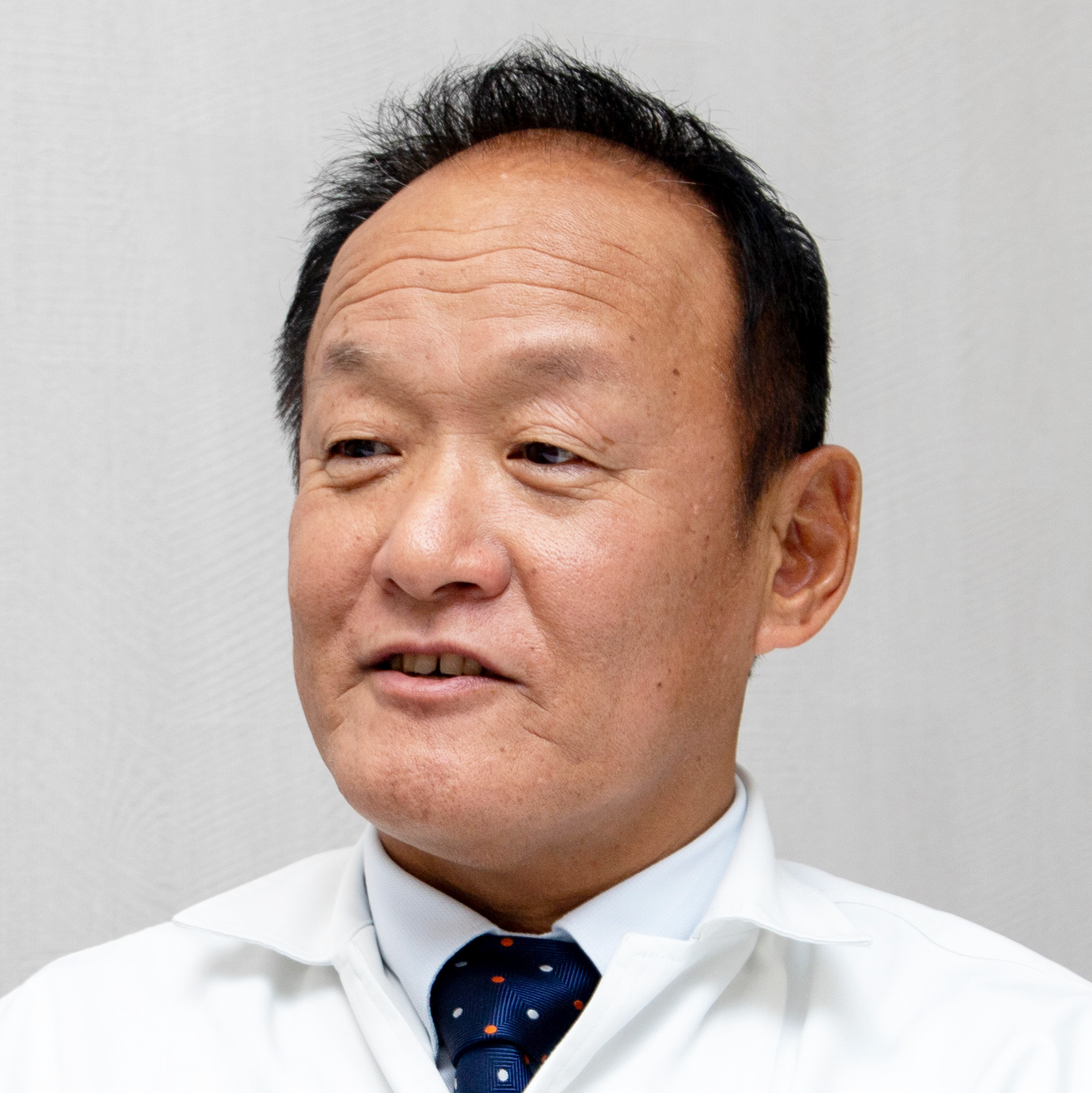 機種LPL（ラージプロジェクトリーダー）である松島の写真