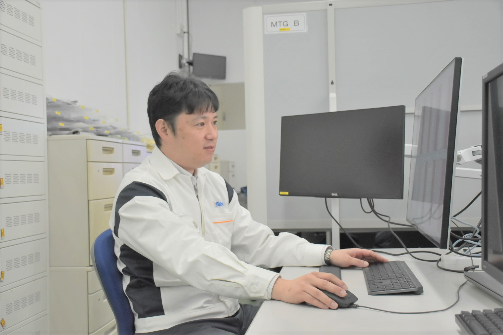 仕事の様子
